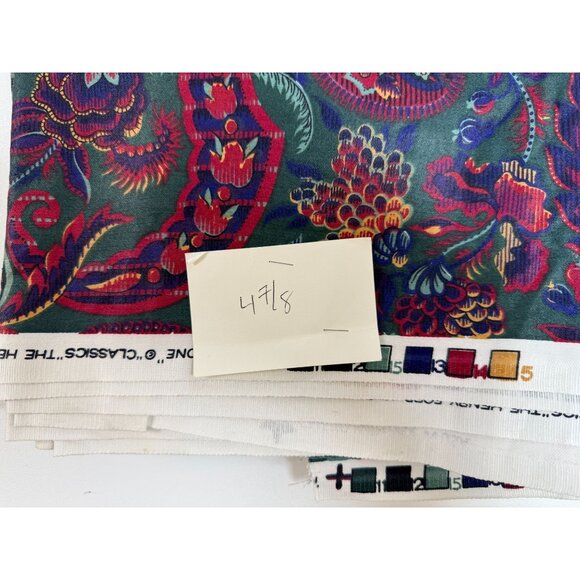 Waverly‎ Firestone Classics Henry Ford Museum Paisley Chintz Fabric 4 7/8 yds - Picture 15 of 15